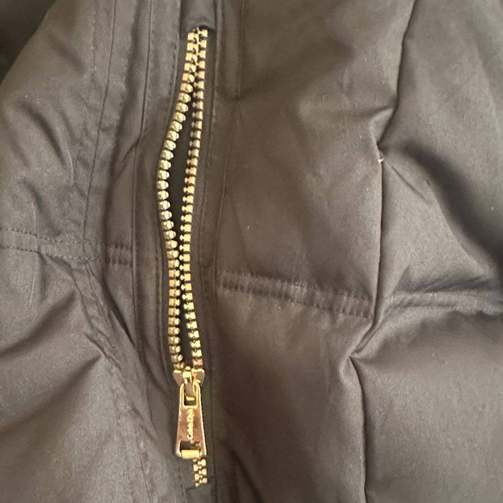 Calvin Klein Women's Black Long Puffer Coat - Picture 11 of 13